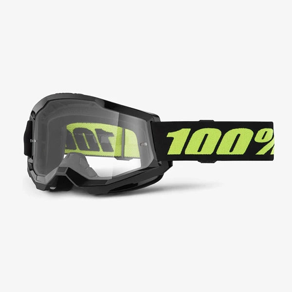100% Strata 2 Clear Motocross Goggles