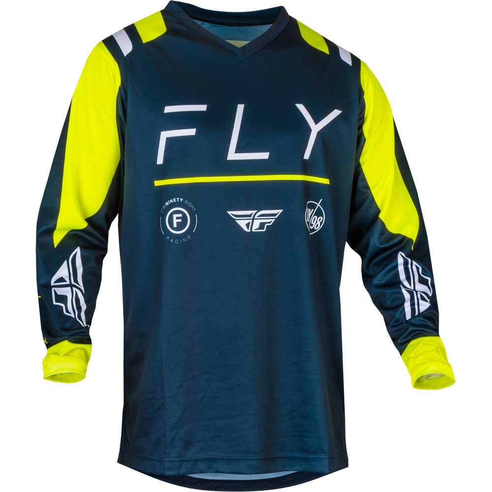 FLY RACING 2024 F-16 NAVY / HI-VIS JERSEY