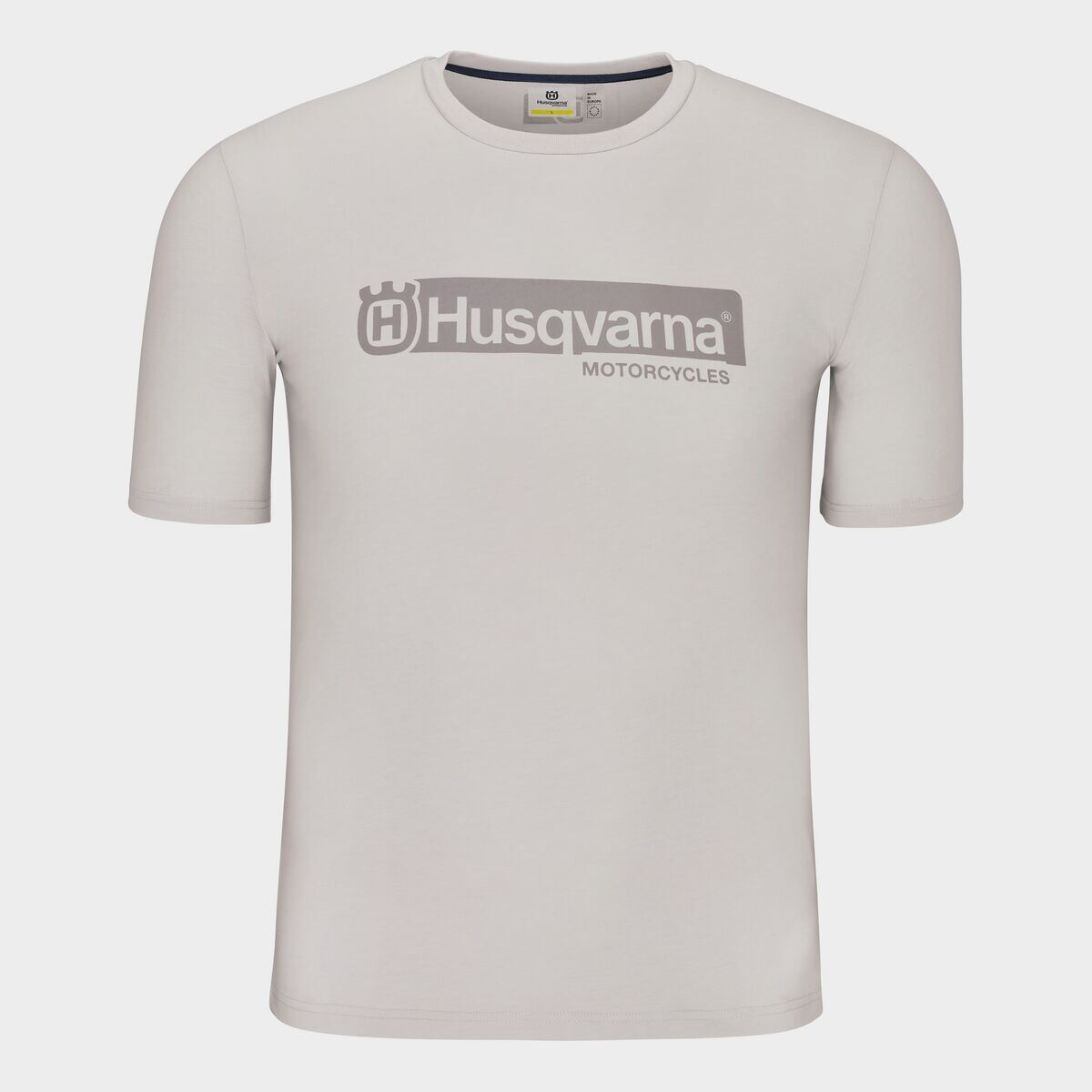 HUSQVARNA ORIGIN T-SHIRT - LIGHT GREY