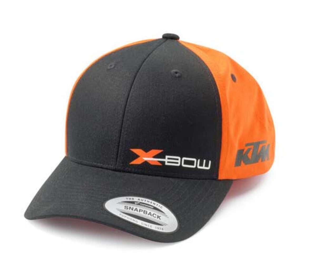 KTM Replica Team Curved Cap (2024) – Official KTM PowerWear, Blue/Orange, 100% Cotton