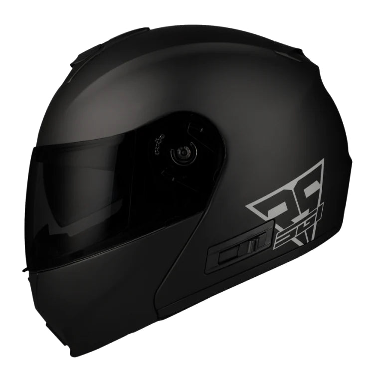 SGI Fusion Matt Black Modular Motorcycle Helmet