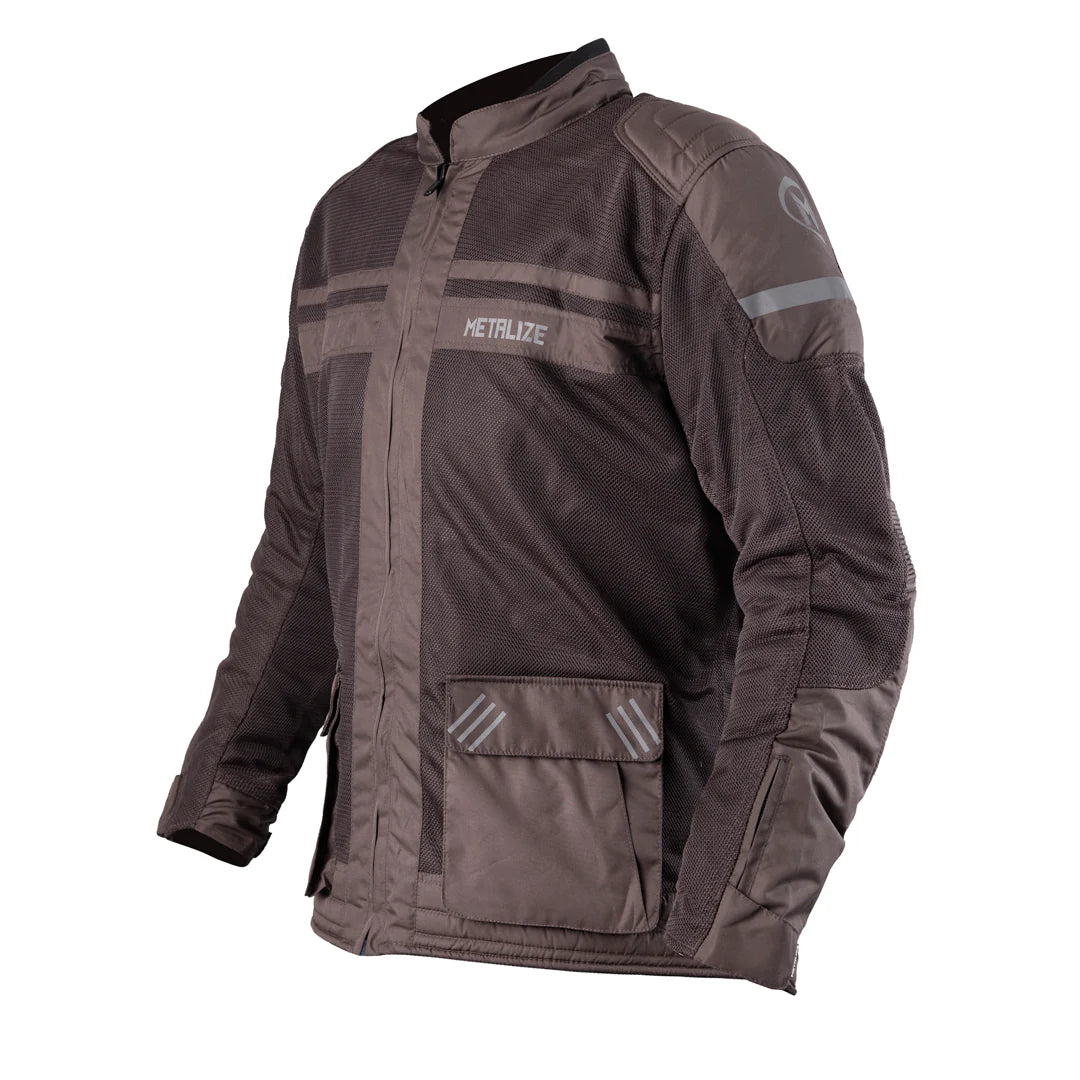 METALIZE 485 AIR FLOW BROWN JACKET MENS
