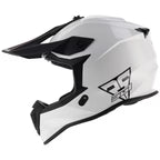 SGI Vortex MX Gloss White Motocross Helmet