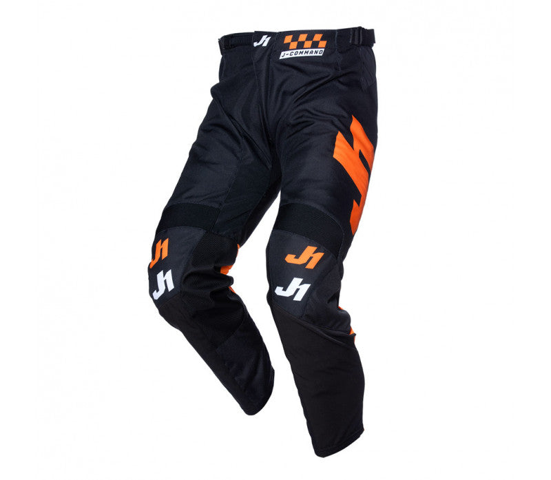 JUST1 PANTS J-COMMAND COMPETITION BLACK ORANGE