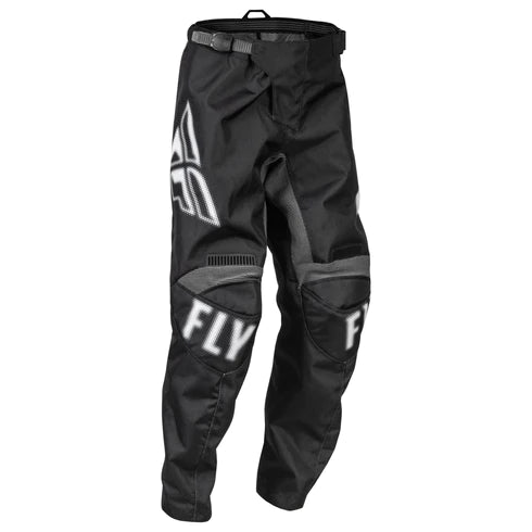 Fly 2023 F-16 Youth Pants - Black/White