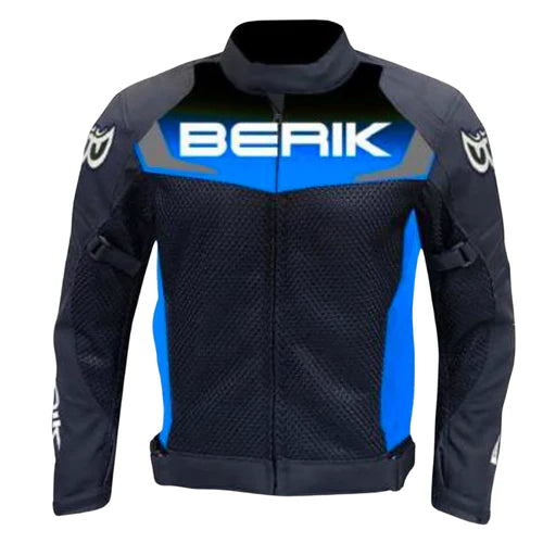 Berik Black/Blue Mesh Jacket