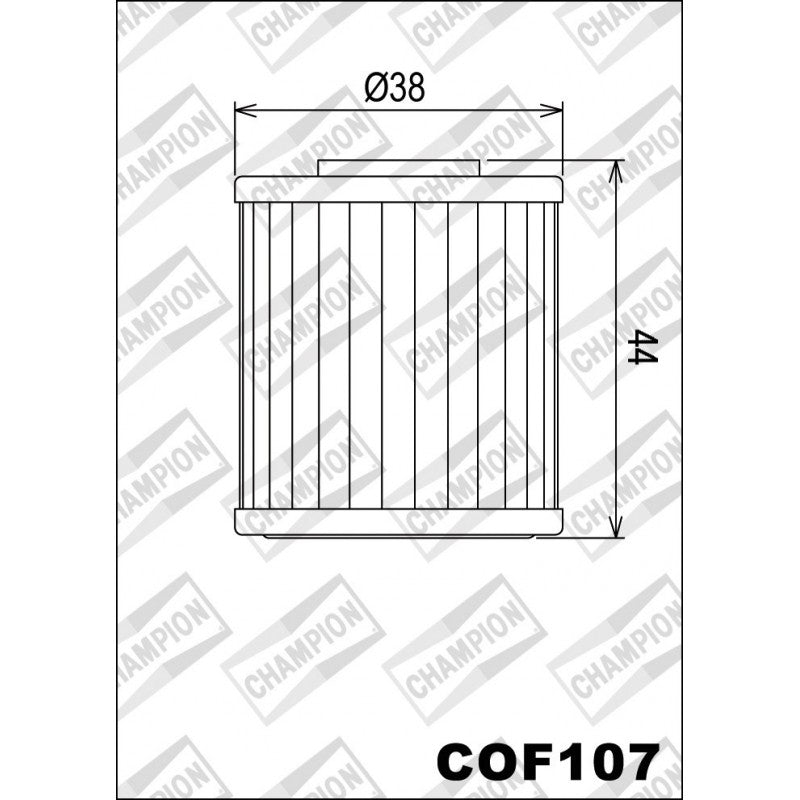 Champion Oil Filter 226-COF107