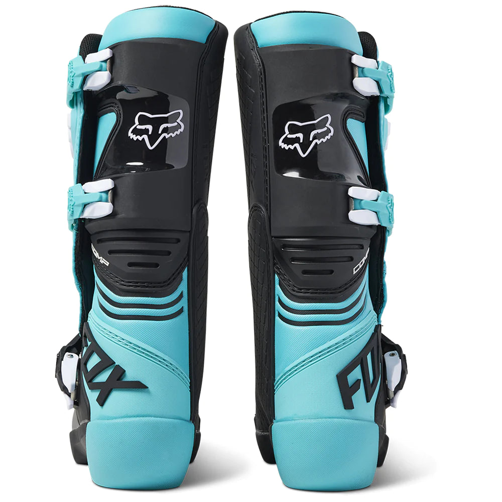 FOX YOUTH COMP BOOTS [TEAL]