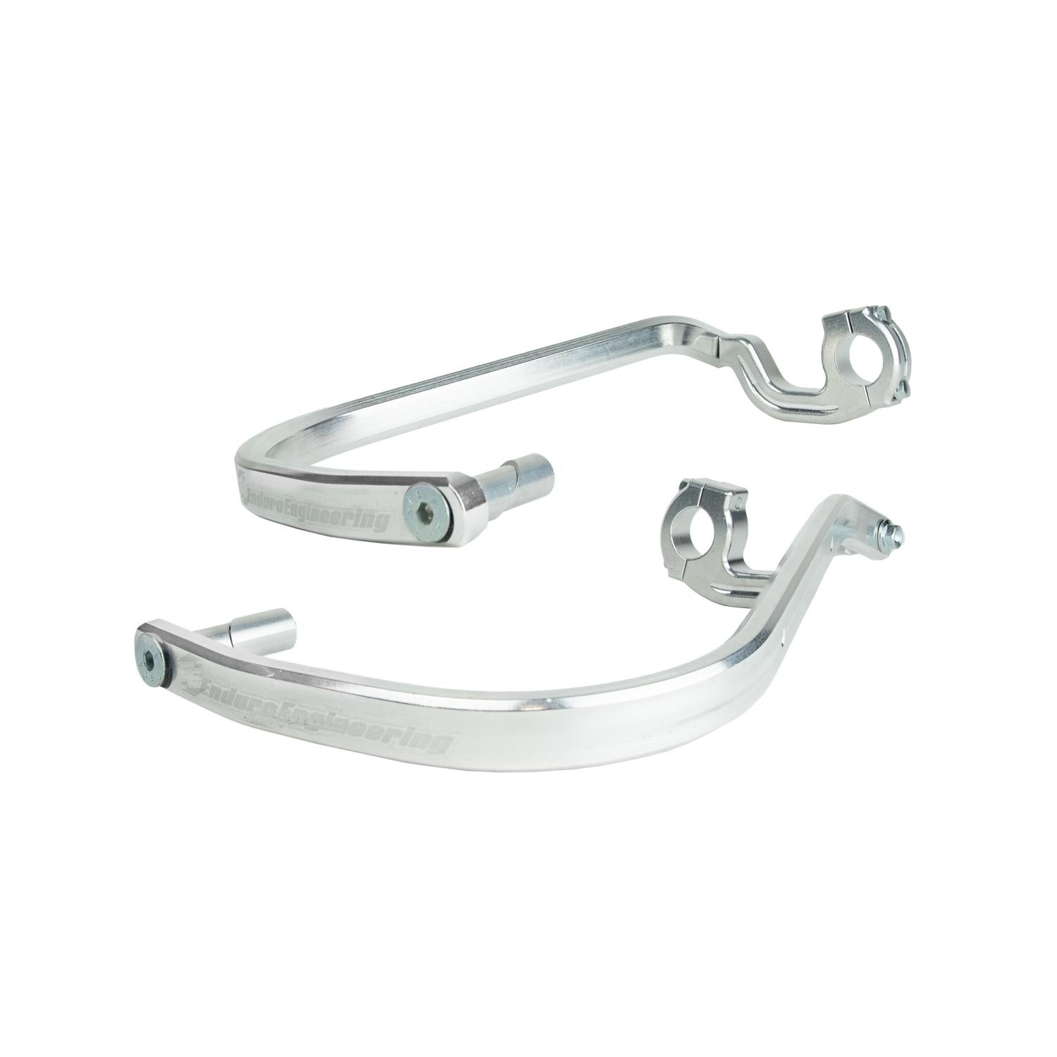 Evolution 2 Silver Debris Deflectors With 1-1/8" Tapered Clamp Set Renthal FatBar/Neken/Pro Taper 50-5214S
