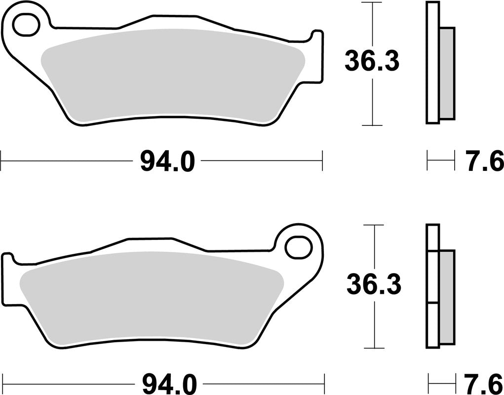 Brake Pads SBS 671