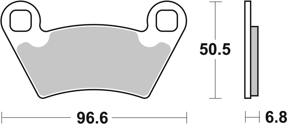 Brake Pads FA354 SBS 800ATS