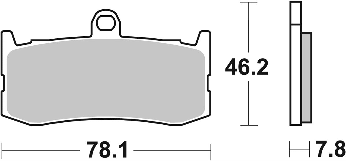 Brake Pads FA491 SBS 864DC