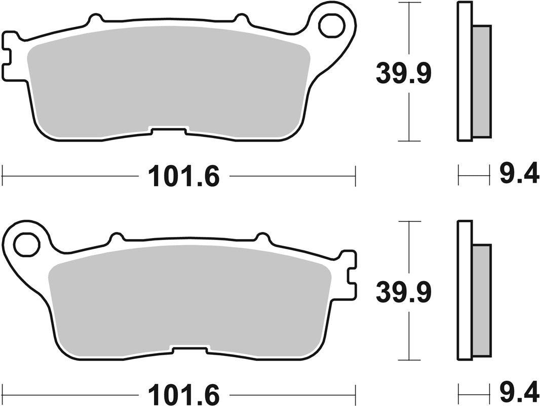 Brake Pads FA636 SBS 892LS