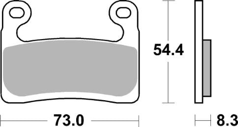 Brake Pads FA201 SBS 960SP