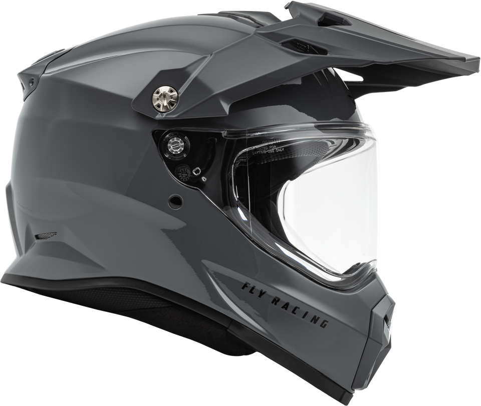 Trekker Solid Grey Helmet