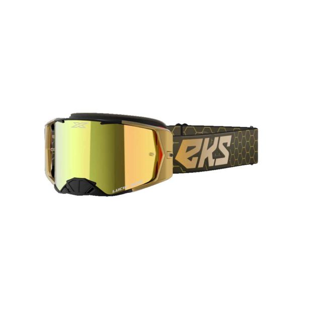 EKS Brand Lucid Goggle Metalic Gold/Black 067-11010