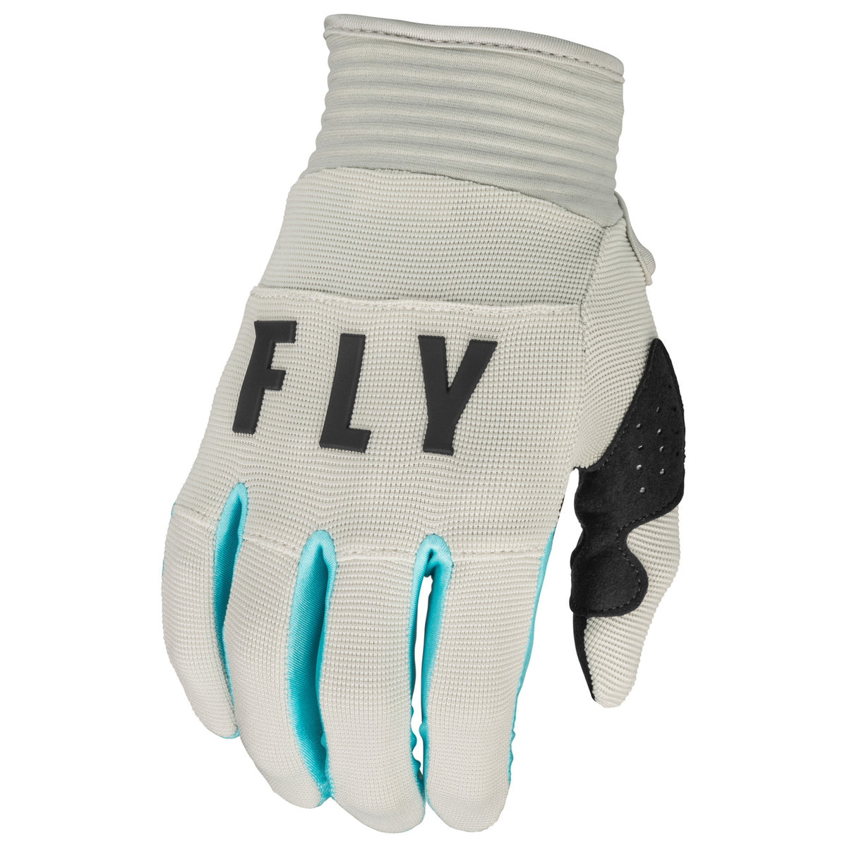Fly F-16 Youth Gloves (Light Grey/Sky Blue)