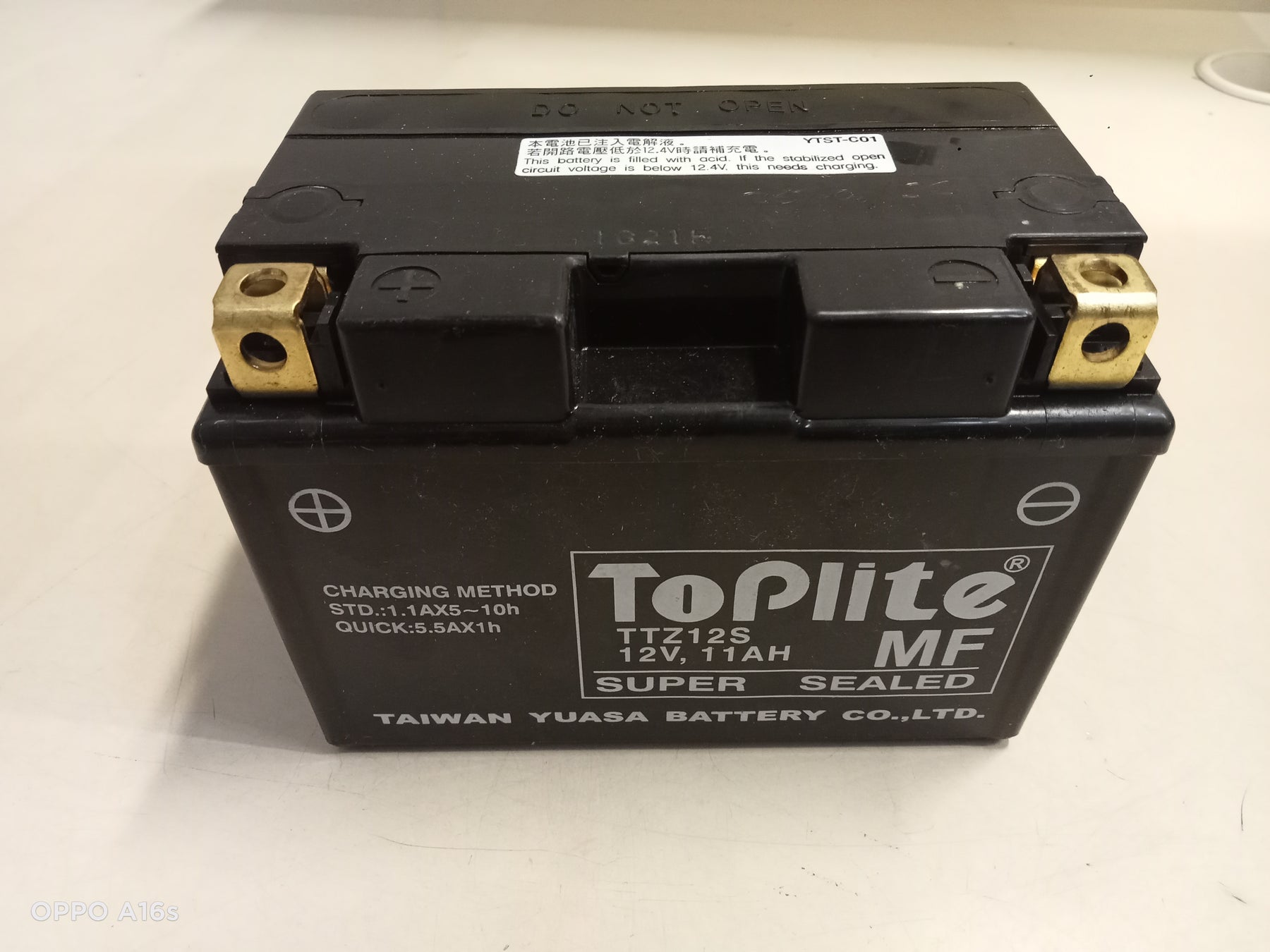 BATTERY TOPLITE TTZ12S