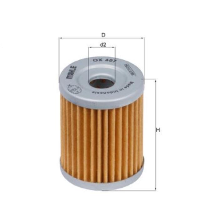 Mahle Oil Filter OX 407