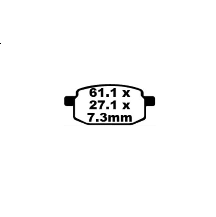 Brake Pads FA169 PREMIER P117