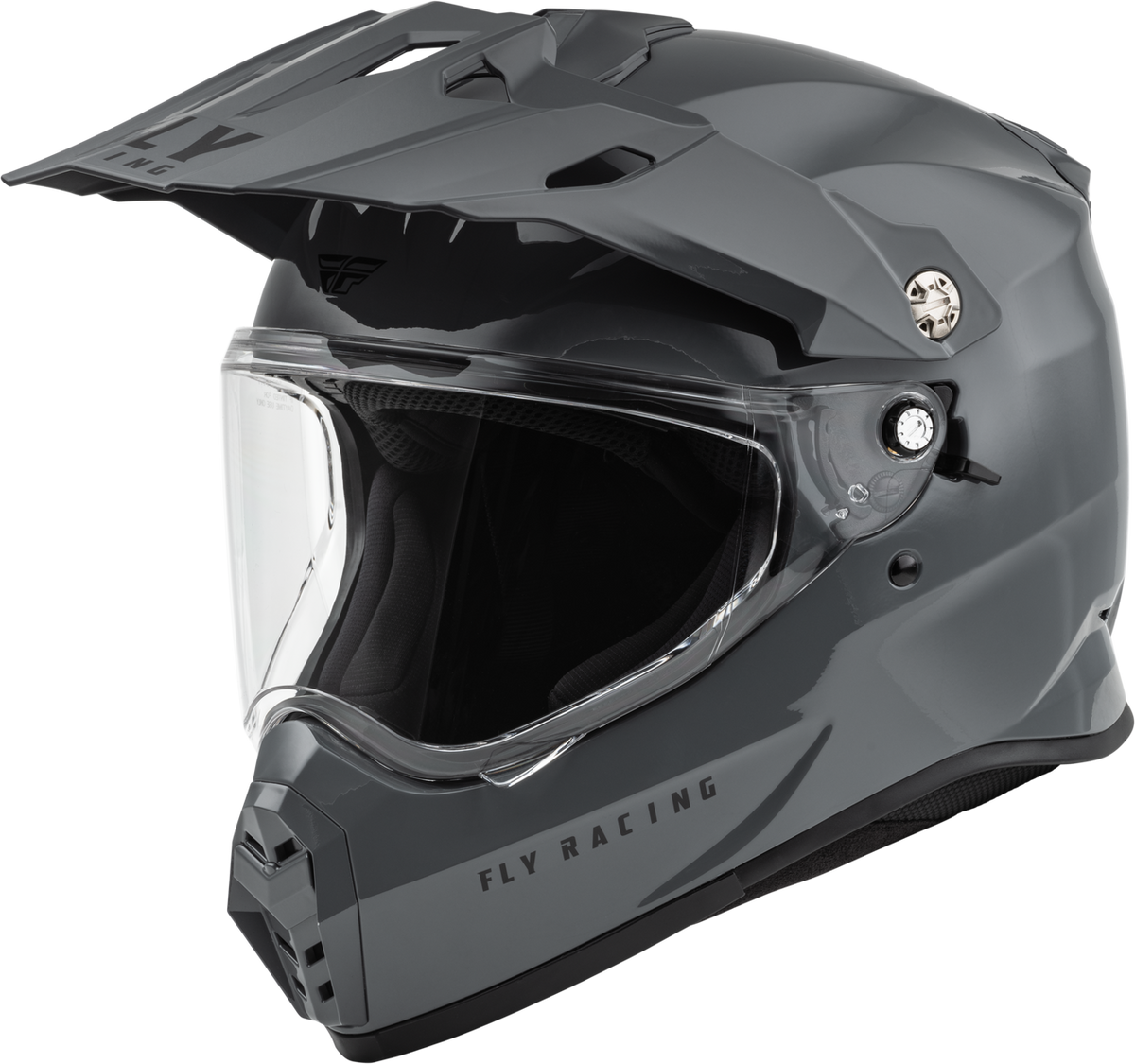 Trekker Solid Grey Helmet