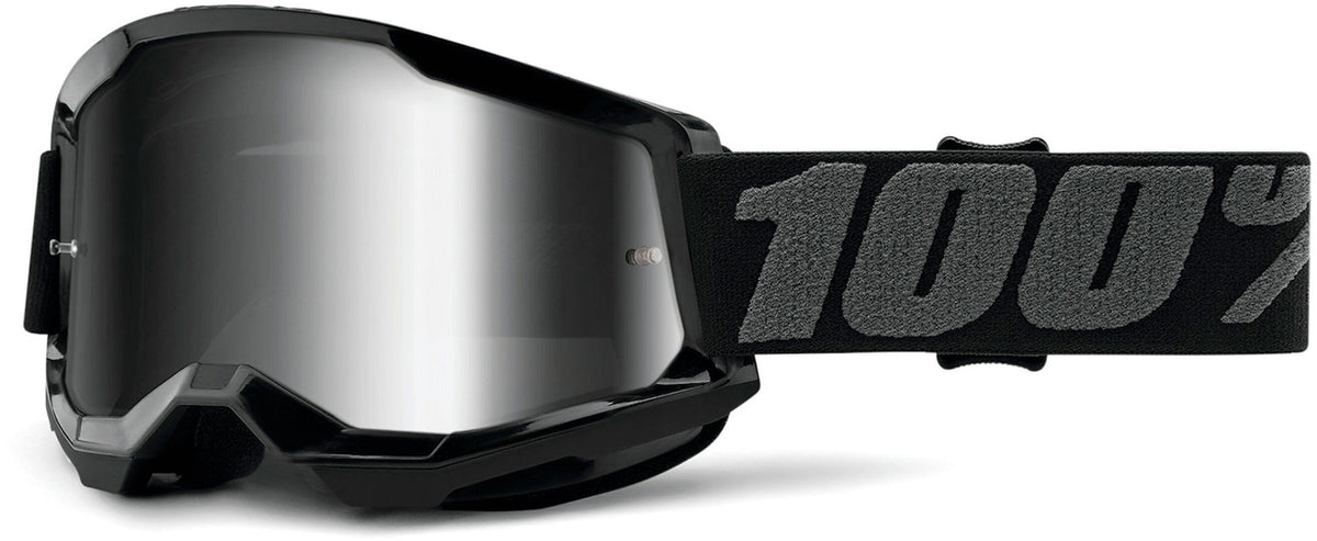 100% Strata 2 Junior Chrome Motocross Goggles