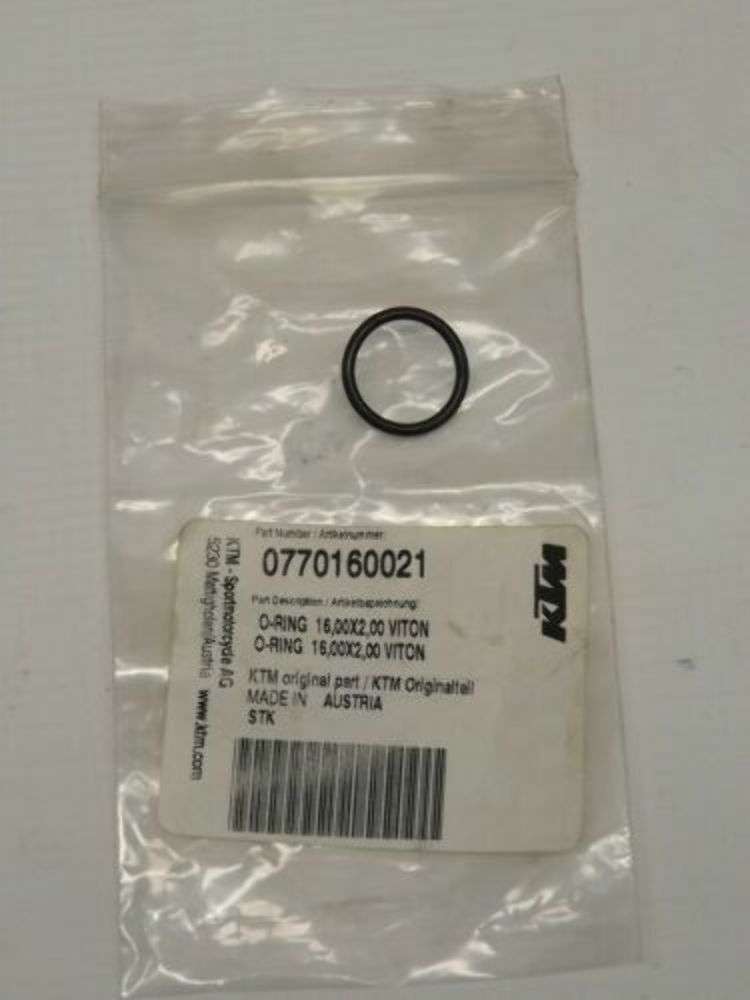 O-RING 16,00X2,00 VITON 0770160021