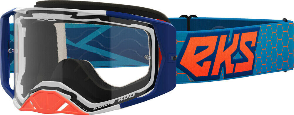 EKS Brand® 067-11040 - Lucid Goggles (Cyan/Fluo Orange)