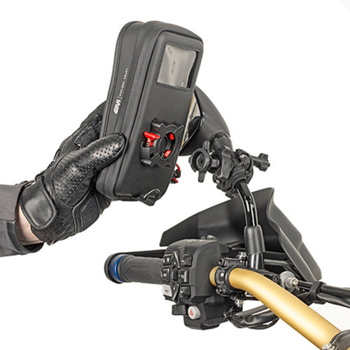 GIVI smartphone case, compatible with scooter, motorcycle and bicycle