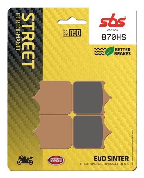 Brake Pads FA491 SBS 870HS