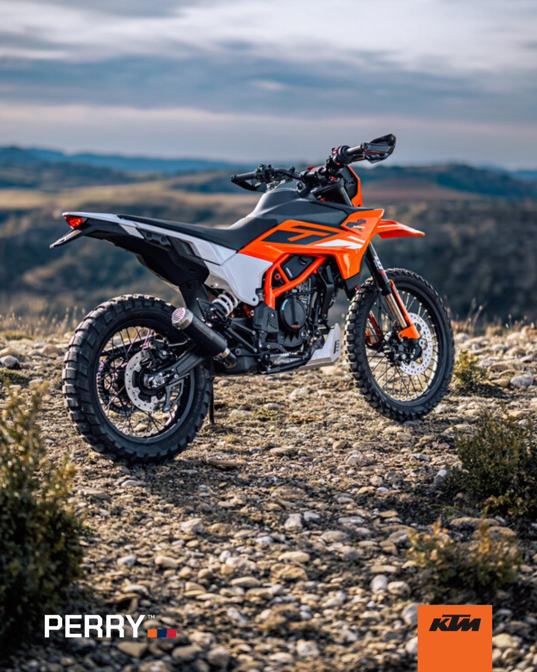 Just landed at PERRY: The 2025 KTM 390 Adventure R & 390 Enduro R - Built to Conquer