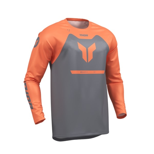 THOR JERSEY Ridemode menace charcoal