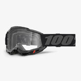 100% ACCURI 2 OTG GOGGLE BLACK CLEAR LENS