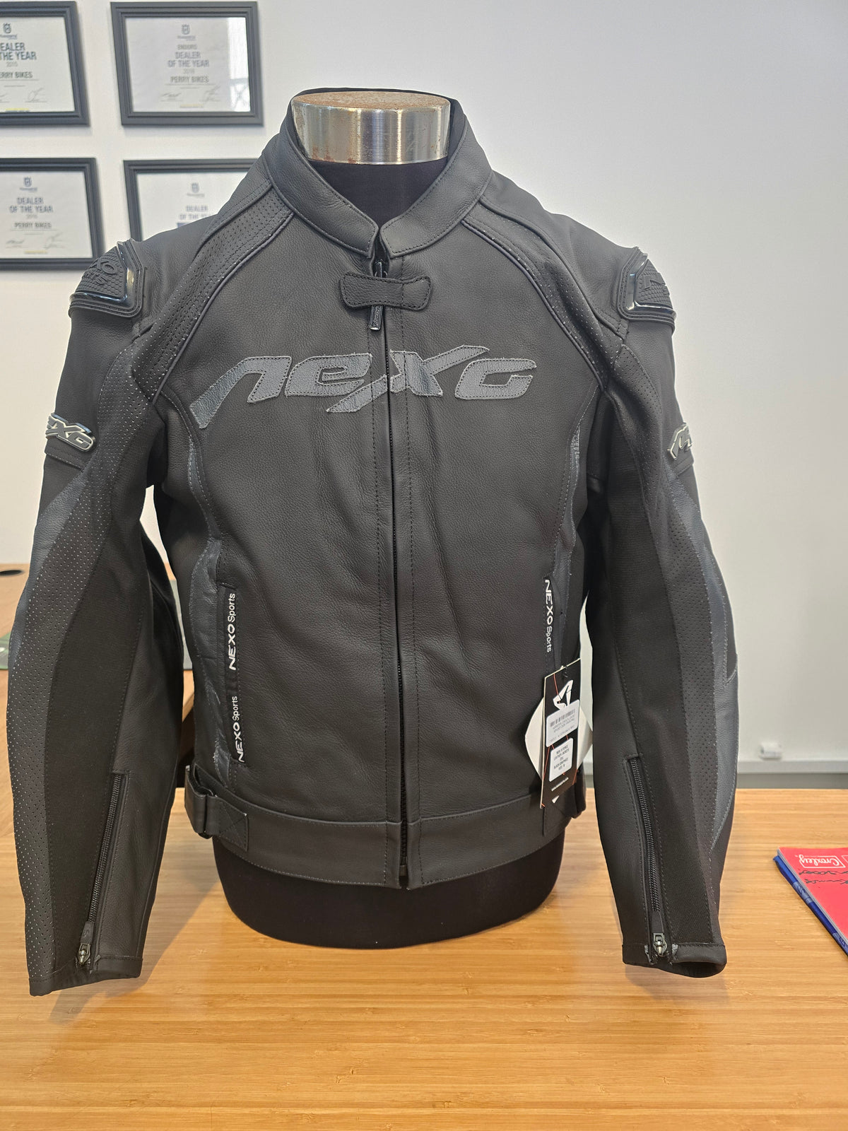 NEXO N FORCE LEATHER JACKET