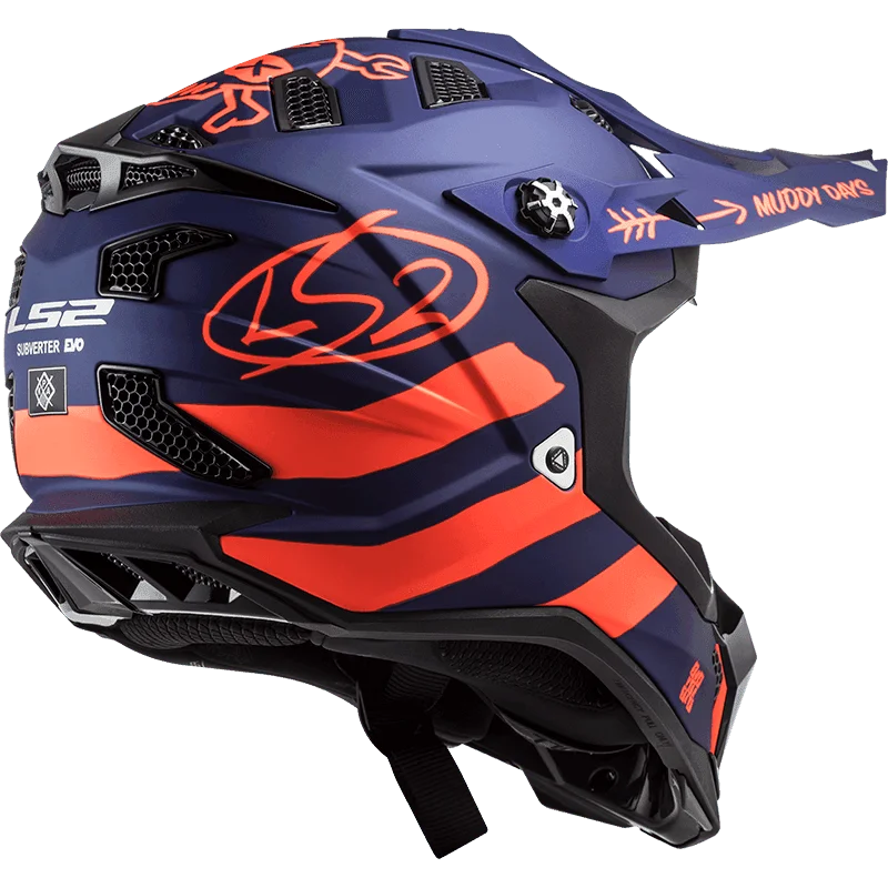 LS2 MX700 SUBVERTER EVO CARGO MATT BLUE