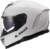 LS2 FF818 Storm III Helmet Solid Gloss White