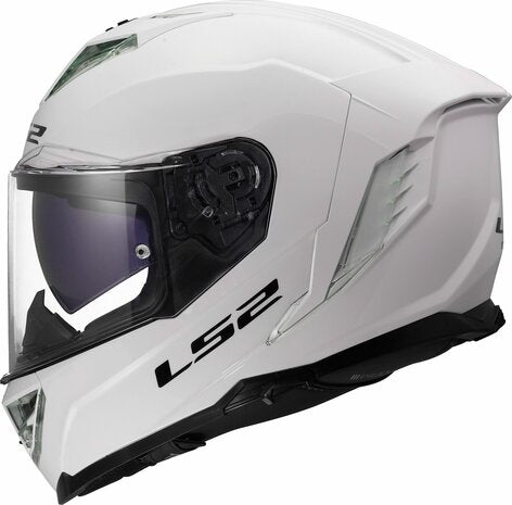 LS2 FF818 Storm III Helmet Solid Gloss White