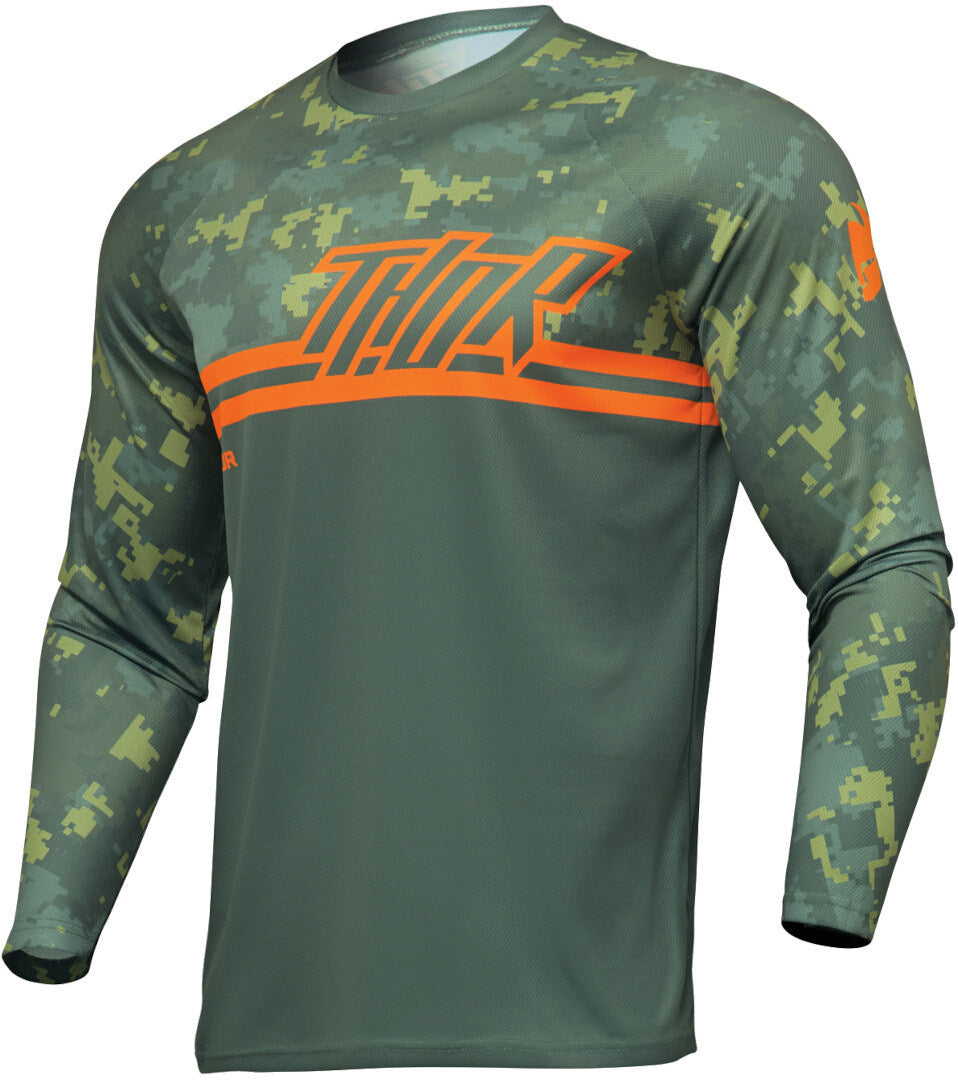 Thor Sector Digi Camo Motocross Jersey