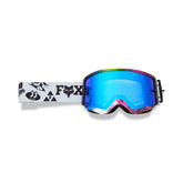 FOX Main Image Cosmo Mirrored Lens Goggles - White/Black