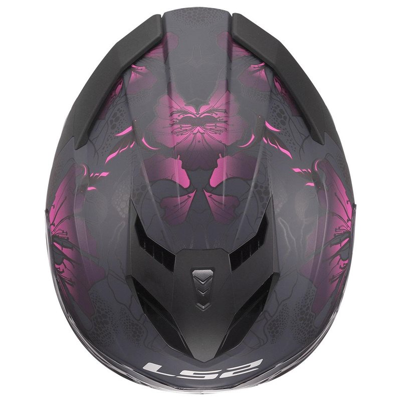 LS2 FF818 Storm 3 Burst Motorcycle Helmet (Pink)