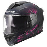 LS2 FF818 Storm 3 Burst Motorcycle Helmet (Pink)