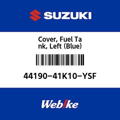 SUZUKI COVER COMP,FUEL TANK,L (Blue) 44190-41K10-YSF