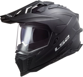 LS2 2024 MX701 Explorer Solid Helmet - Black Matt