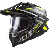 LS2 MX701 Explorer C Edge - Black/ Fluo Yellow
