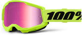 100% Strata 2 Essential Chrome Youth Motocross Goggles