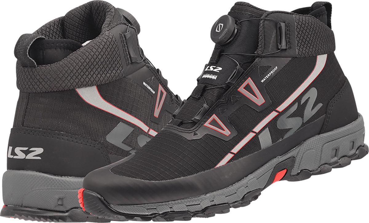 LS2 Trekker waterproof motorcycle shoes
