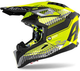 AIROH S AVIATOR 3 WAVE HELMET YLW MATT