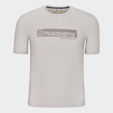 HUSQVARNA ORIGIN T-SHIRT - LIGHT GREY