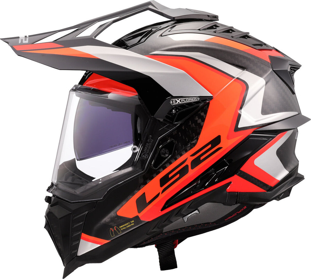 LS2 MX701 Explorer Carbon Frontier II Helmet