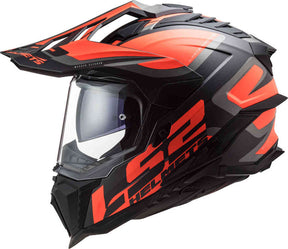 LS2 MX701 Explorer Alter Matt blk/fl/ora